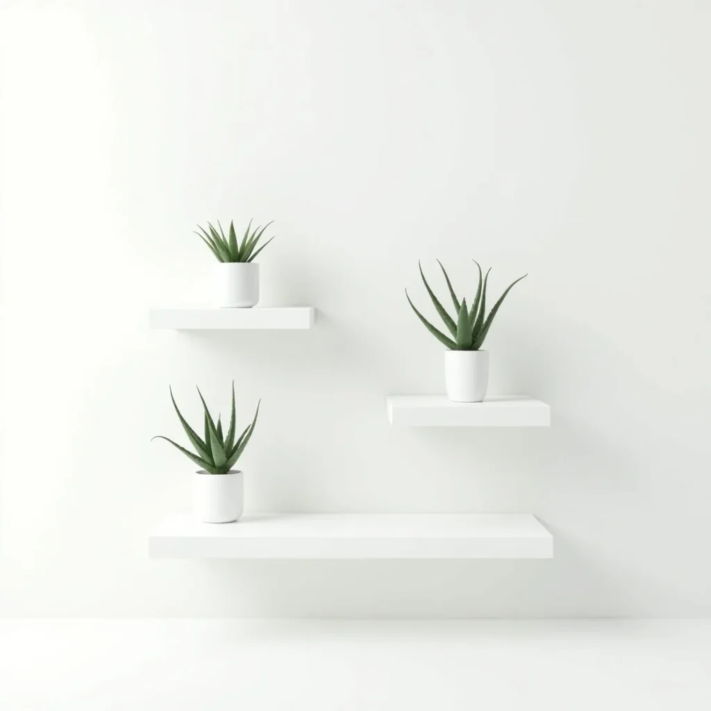 Floating shelves