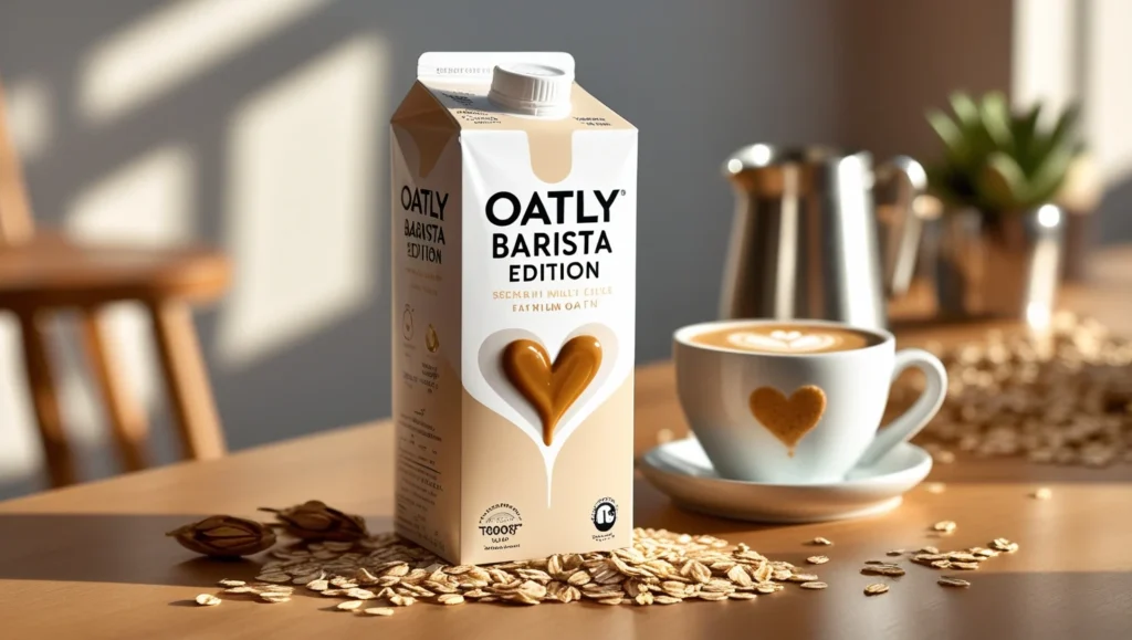 “Oatly Barista Edition” Oat Milk