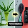 Aloe vera based shampoo